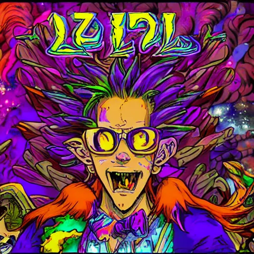 Prompt: Chronotrigger Zeal, psychedelic