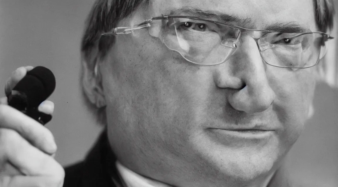 Image similar to portrait of Linus Torvalds taked by Sebastião Salgado