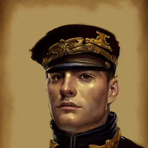 Prompt: portrait of a spanish navy officer blas de lezo, face portrait, renaissance era clothing, epic, tragic, military art, fantasy, dieselpunk, hd shot, digital portrait, beautiful, artstation, comic style, by artgerm, guy denning, jakub rozalski, magali villeneuve and charlie bowater