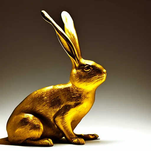 Image similar to the golden hare, by christopher kit williams dramatic lighting, smooth, sharp focus, extremely detailed