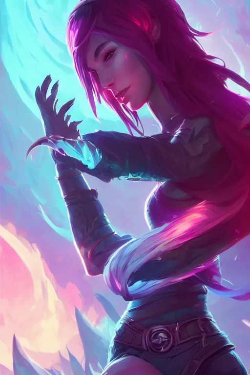 Live Wallpaper-WORLD (Katarina League of Legends) Asinjuasflora -  Illustrations ART street