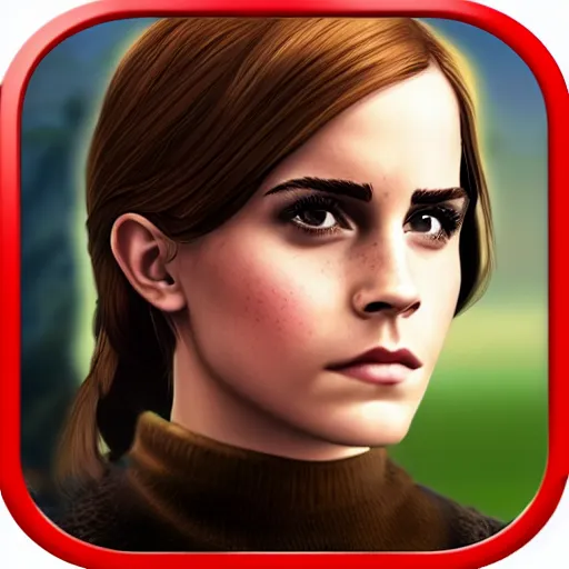 Image similar to emma watson clash of clans app icon