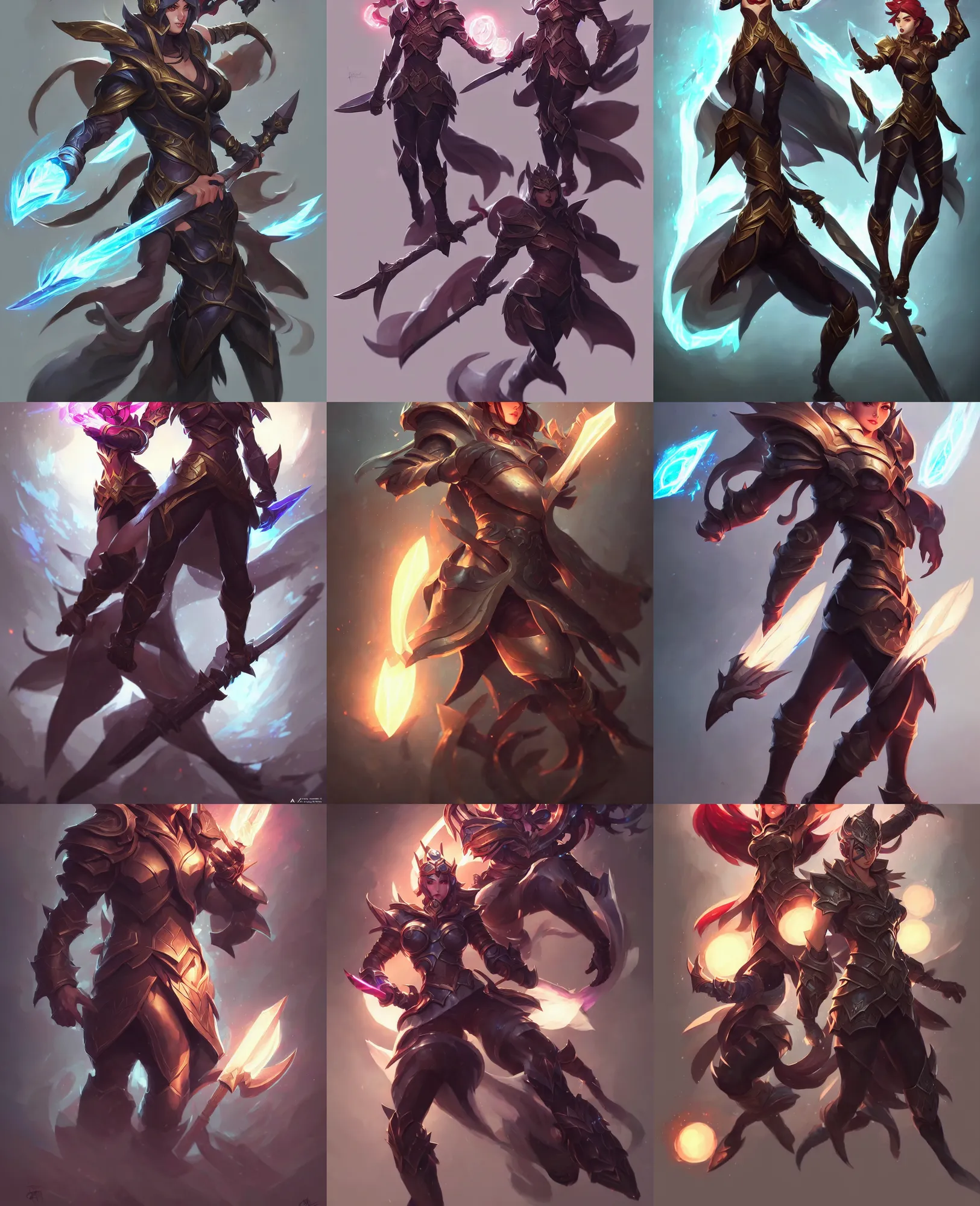 Prompt: a league of legends character concept art!! by artgerm and greg rutkowski. in the cartoon style of honor of kings!! full body!! clear portrait of a hero in uniform!! fantasy weapon!! light effect. hyper detailed. glowing lights!! intricate, elegant, digital painting, artstation, smooth, sharp focus