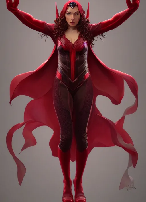 Prompt: male scarlet witch, naturel, hyper detailed, digital art, trending in artstation, cinematic lighting, studio quality, smooth render, unreal engine 5 rendered, octane rendered, art style by klimt and nixeu and ian sprigger and wlop and krenz cushart.