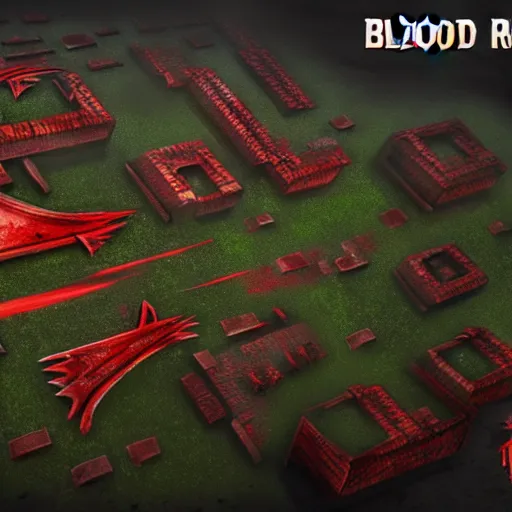 Image similar to blood rain, a ingame icon for a rts game, digital art, highly detailed, 4k