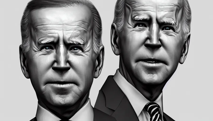 Prompt: Young version of Joe Biden, hyperdetailed, artstation, cgsociety, 8k