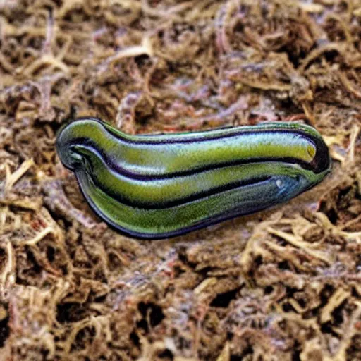 Image similar to slugchrist disguised as a slug