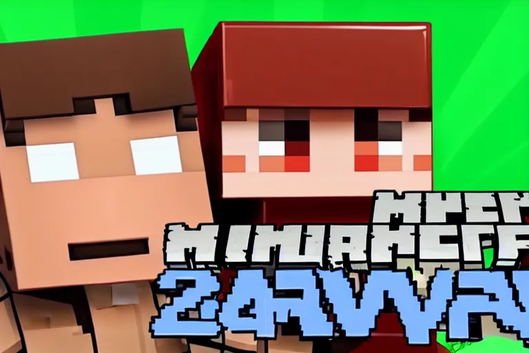 Image similar to 2 4 hours minecraft survival on 1 heart youtube thumbnail mrbeast