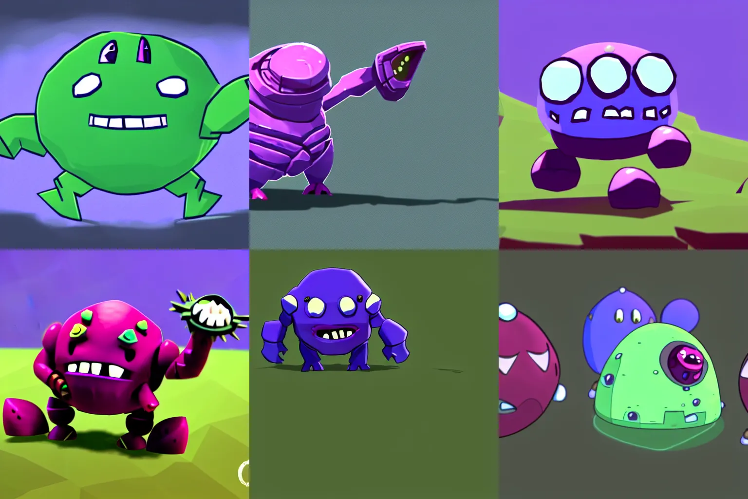 Prompt: a zergling, in carbot animation style