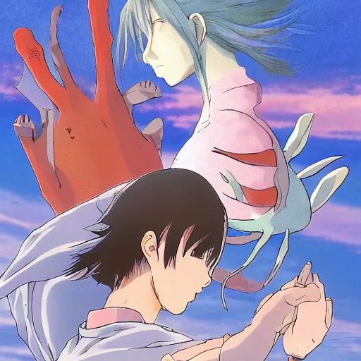 Image similar to anime, sharp focus, breath taking beautiful, Aesthetically pleasing, newts, happy, funny, silly digital concept art by Hayao Miyazaki and Akira Toriyama and Makoto Shinkai and Studio Ghibli, fine art, high definition, HDR, HD, 8K, award winning, trending, featured, masterful, dynamic, energetic, lively, elegant, Richly textured, Richly Colored, masterpiece.