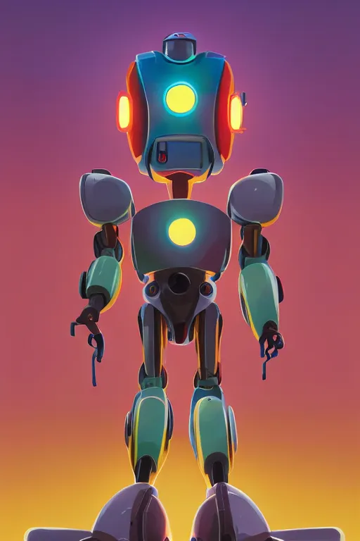 Image similar to metabots medabots medarotto medarot robot minimalist comics helmet mask neon cybereye, behance hd by jesper ejsing, by rhads, makoto shinkai and lois van baarle, ilya kuvshinov, rossdraws global illumination ray tracing hdr radiating a glowing aura