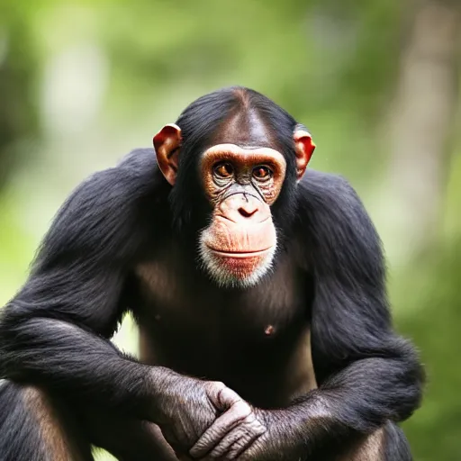 Image similar to Joe rogan as a chimp