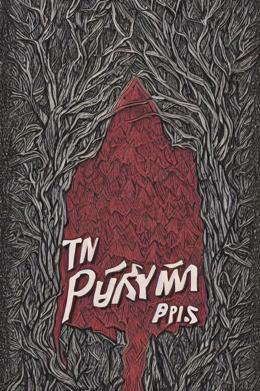 Prompt: Twin Peaks artwork by Cam Floyd
