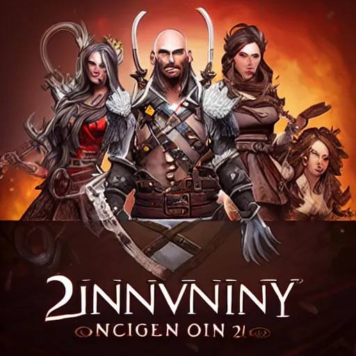 Prompt: divinity original sin 2, div os 2, div 2, group chat icon
