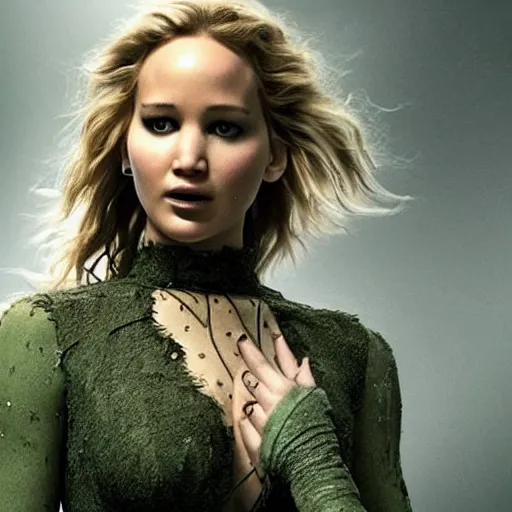 Image similar to jennifer lawrence is the frankenstein monster