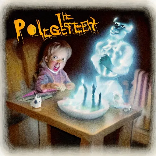 Prompt: poltergeist