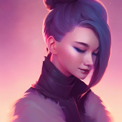 Image similar to a portrait of a beautiful model, art by lois van baarle and loish and ross tran and rossdraws and sam yang and samdoesarts, digital art, highly detailed, intricate, sharp focus, Trending on Artstation HQ, deviantart, unreal engine 5, 4K UHD image