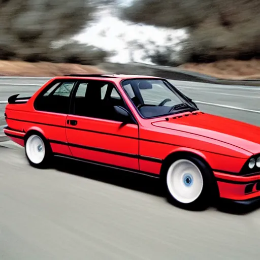 Image similar to angel Jayson Stethem hold in his arm BMW e30