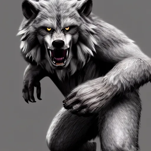 Image similar to cute handsome cuddly werewolf from van helsing unreal engine hyperreallistic render 8k character concept art masterpiece