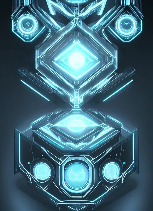 Prompt: symmetry!! product render poster treasure chest scifi, glowing lights!! intricate, elegant, highly detailed, digital painting, artstation, concept art, smooth, sharp focus, illustration, art by artgerm