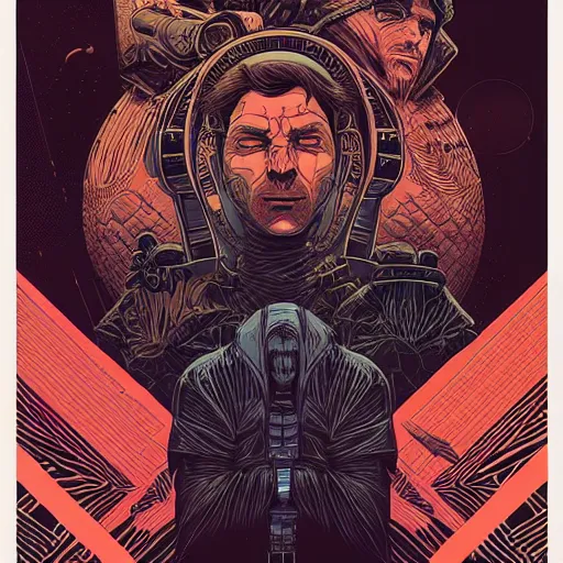 Image similar to dune llustrated by laurie greasley, dan mumford, peter mohrbacher, hyper detailed, trending on cg society, crisp