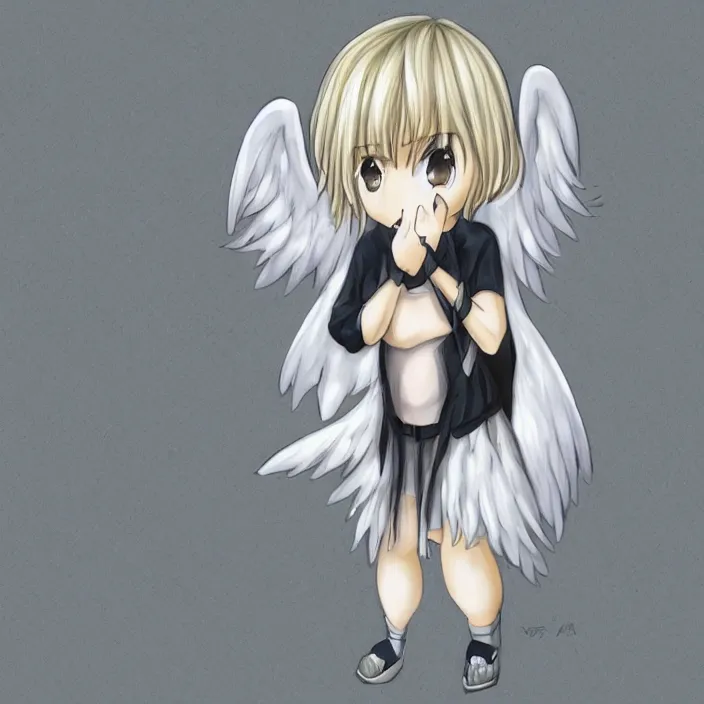 chibi angel anime