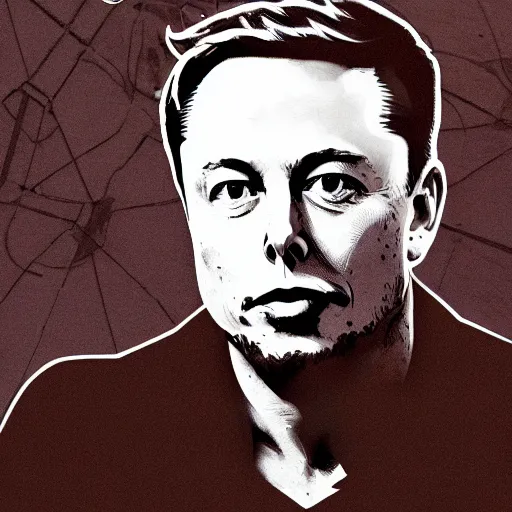 Image similar to elon by pietrocascavilla