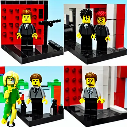 Image similar to reservoir dogs lego set