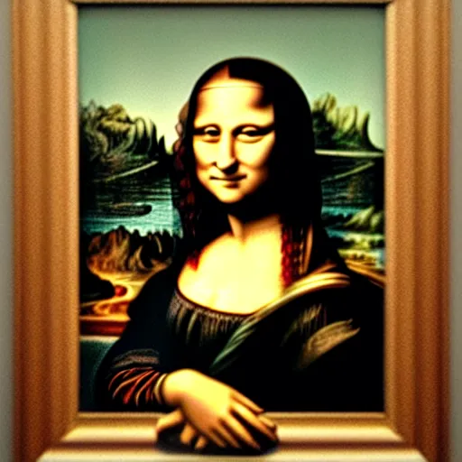 Image similar to the mona lisa