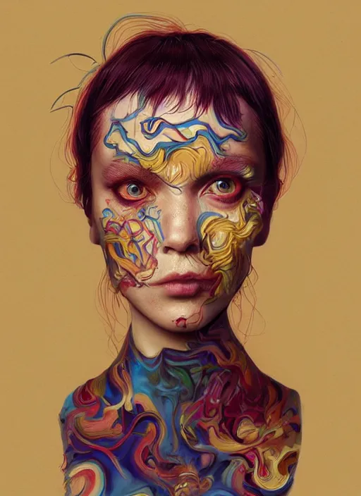 Image similar to portrait made of fire :: by Martine Johanna and Simon Stålenhag and Chie Yoshii and wlop and Guillermo del toro :: ornate, dynamic, particulate, rich colors, elegant, centered, artstation, smooth, sharp focus, octane render, 3d