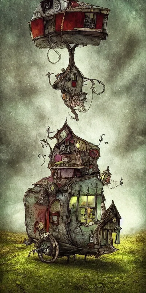 Image similar to a caravan by alexander jansson