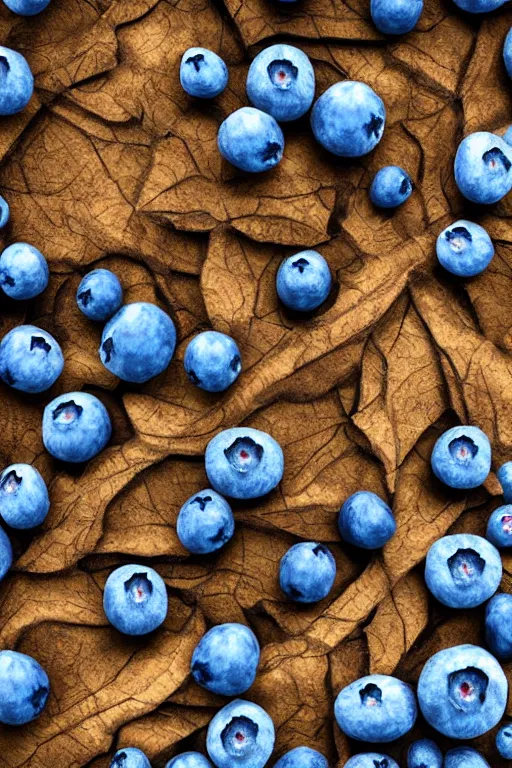 Prompt: artistic medium close-up of stylized 3D render of bushes with blueberries in a forest. Digital art. Rustic. Nordic. 4K. Trending on artstation. Leafy. Extremely detailed. Nature. Artistic. Wild.