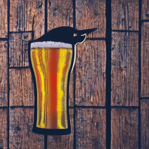 Image similar to a bird drinking beer, 4k, party