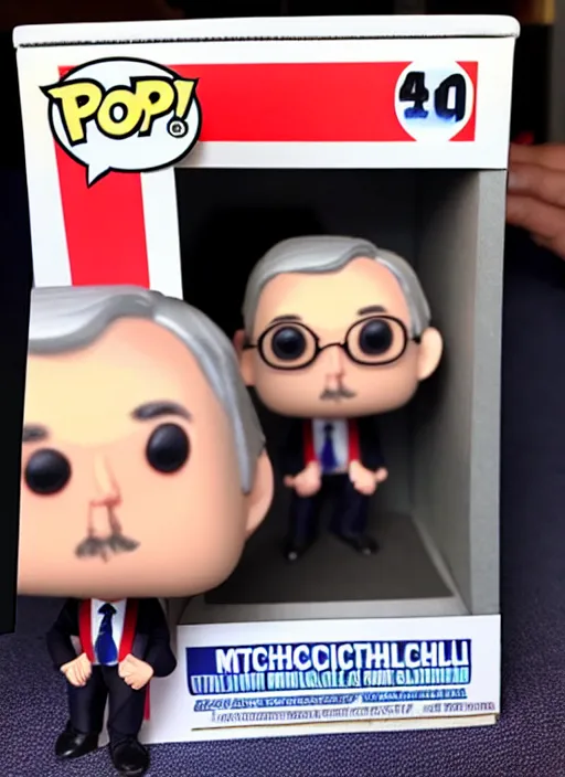 Image similar to mitch mcconnell funko pop