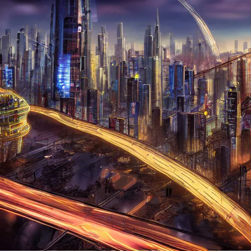 Image similar to urban futuristic city, 8 k resolution, award winning, colorful