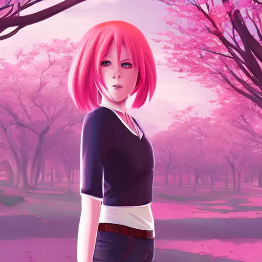 sakura haruno fan art