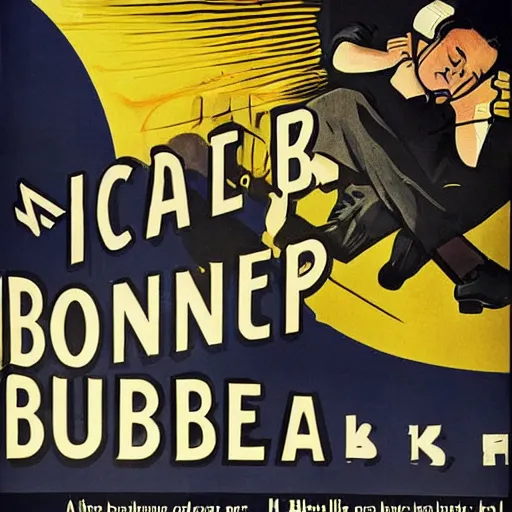 Image similar to a man sleeping at a computer is stung by a bumblebee, ww 2 allied propaganda poster, no text, highly detailed