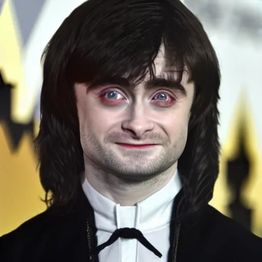 Prompt: daniel radcliffe as snape