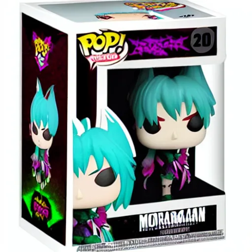 Prompt: Morrigan Aensland Funko Pop