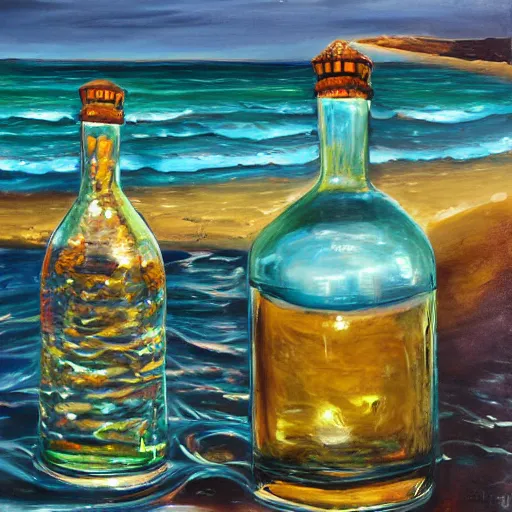 Image similar to bottle sea