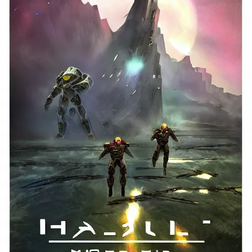 Image similar to Halo 3, studio ghibli, HD