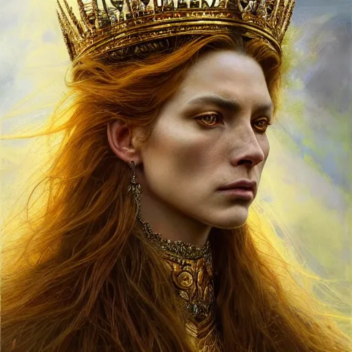 Image similar to highly detailed portrait of a majestic lioness queen in the form of a beautiful woman. d & d. art by donato giancola, alessio albi, ruan jia, martin schoeller. trending on artstation, intricate details, energetic composition, golden ratio, concept art, illustration, elegant art, global illuminaition