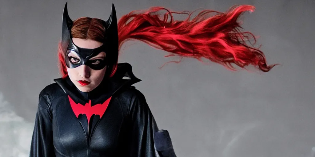 Image similar to maya hawke as batwoman