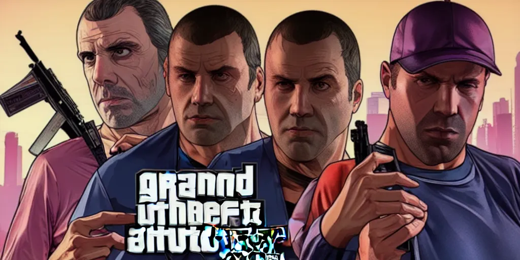 Prompt: grand theft auto GTA V cyberpunk blade runner 2049