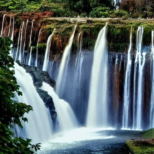 Image similar to waterfalls in buenos aires city