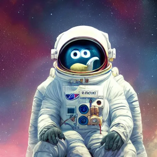 Image similar to astronaut penguin space, movie by nuri iyem, james gurney, james jean, greg rutkowski, anato finnstark. pixar. hyper detailed, 5 0 mm, award winning photography