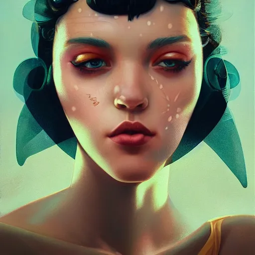 Image similar to Lofi portrait by Stanley Artgerm and Tristan Eaton and Tom Bagshaw