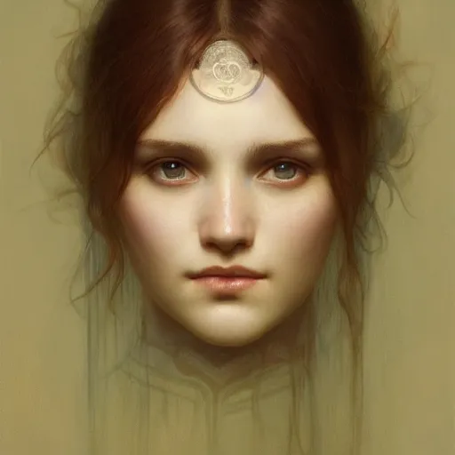 Image similar to a simple face highly detailed, dim volumetric lighting, 8k, post-processing, soft painting, trending on artstation, concept art, smooth, sharp focus, illustration,by Tom Bagshaw and Daniel Gerhartz and Albert Aublet and Lawrence Alma-Tadema and alphonse mucha
