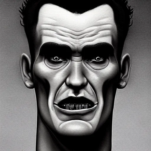 Image similar to portrait of a young and handsome zombie morrissey as a zombie with cuts and with a large quiff and thick eyebrows, 7 days to die zombie, fine art, award winning, intricate, elegant, sharp focus, cinematic lighting, digital painting, 8 k concept art, art by z. w. gu, art by brom, art by michael hussar, 8 k