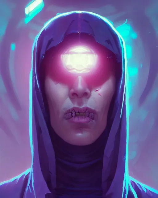 Image similar to highly detailed surreal vfx portrait of a cybernoir grim reaper, stephen bliss, unreal engine, greg rutkowski, loish, rhads, beeple, makoto shinkai and lois van baarle, ilya kuvshinov, rossdraws, tom bagshaw, alphonse mucha, global illumination, detailed and intricate environment